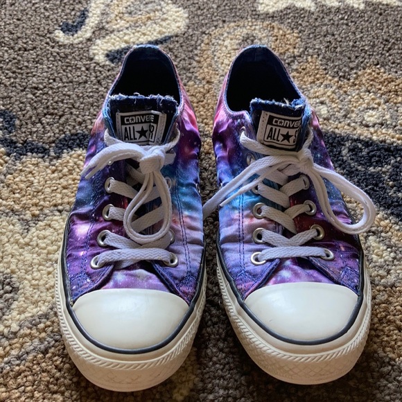 converse shoes galaxy